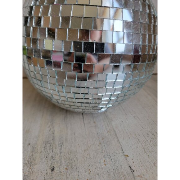 Unique glass hanging disco ball Halloween decor prop room party - Picture 5 of 14